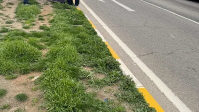 Hatay’da bir yaşlı adam, Antakya – İskenderun yolu Belen ilçe