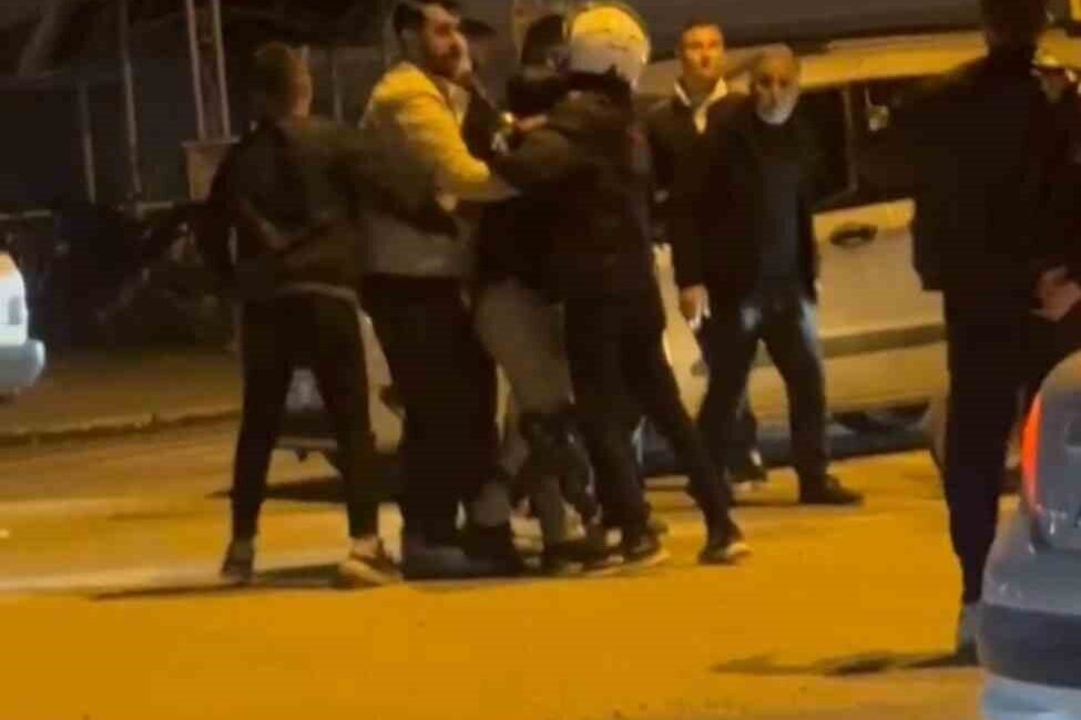 Çankırı ilinde yaşanan bir kavgada, traftik nedeniyle çıkan anlaşmazlık sonucu