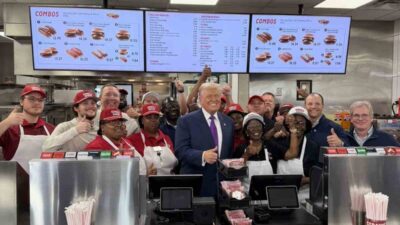 ABD Başkanı Donald Trump, Georgia eyaletinde, Rome şehrinde bulunan bir