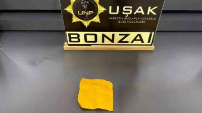 Uşak’ta Narkotik Suçlarla Mücadele Şube Müdürlüğü ekipleri, “Uyuşturucu Madde Ticareti”