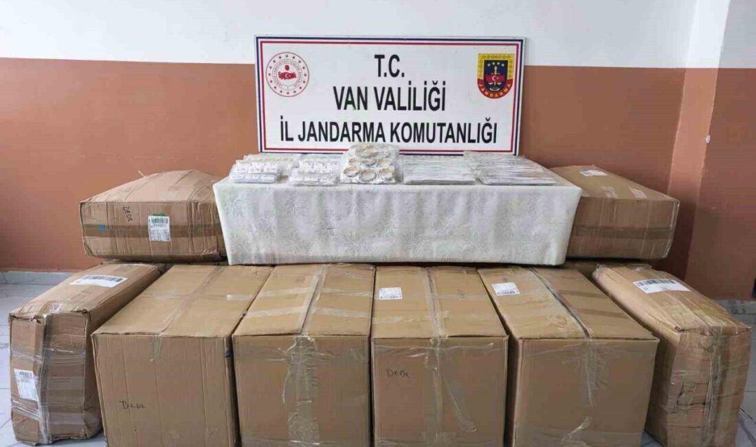 Başkale ilçesinde jandarma tarafından yapılan operasyonlarda 17 bin 160 adet