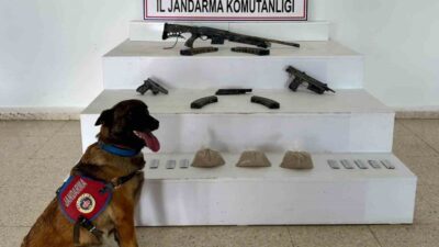Van’ın Başkale ilçesinde jandarma ekipleri, Esenyamaç Mahallesi’nde bulunan A.Ç.’ye ait