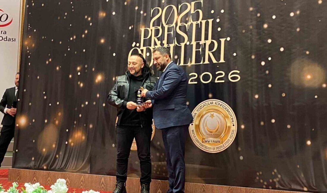 Yozgatlı Dernekler Federasyonu’nun düzenlediği “2025 Prestij Ödülleri” sahiplerini bulduğu tören,