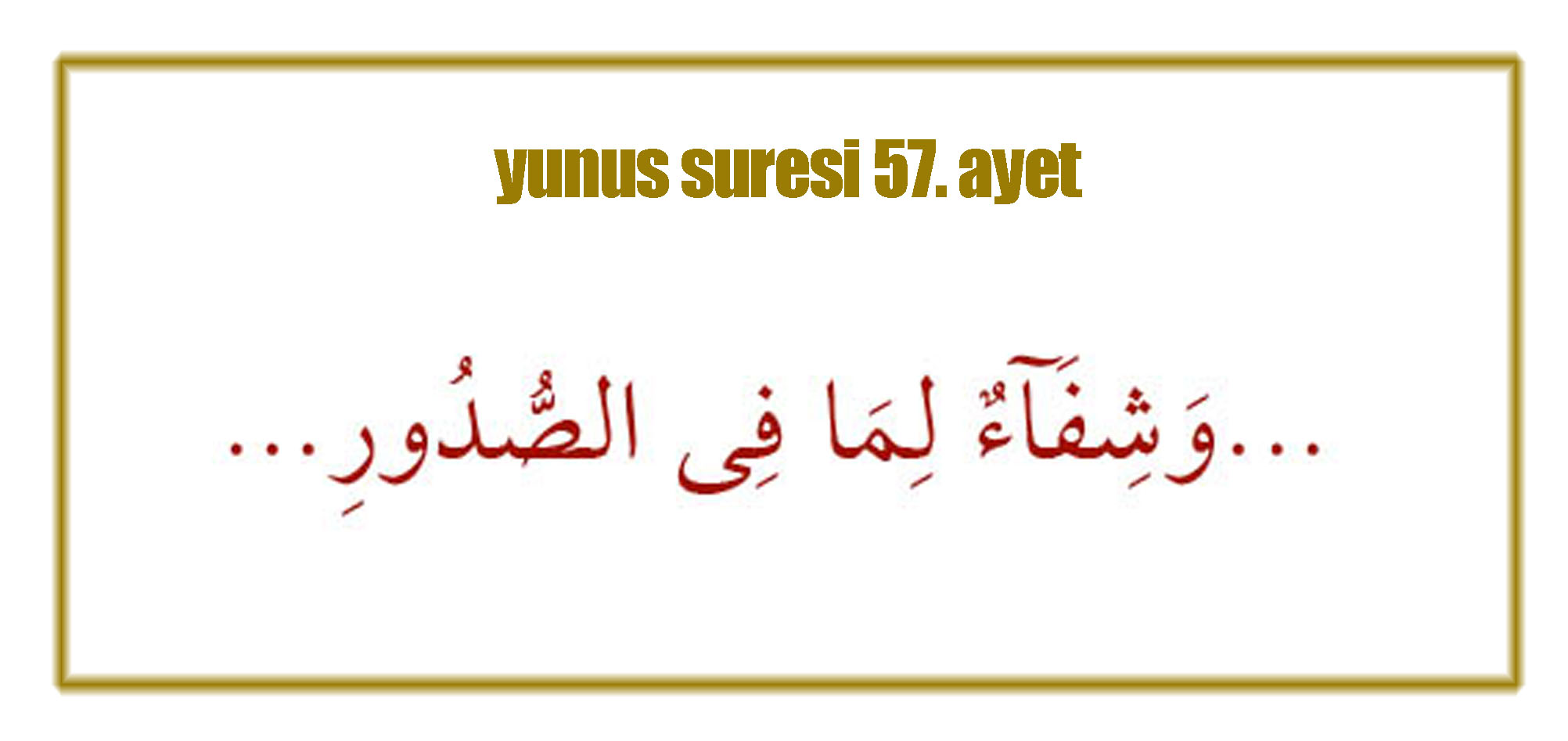 yunus suresi 57 ayet