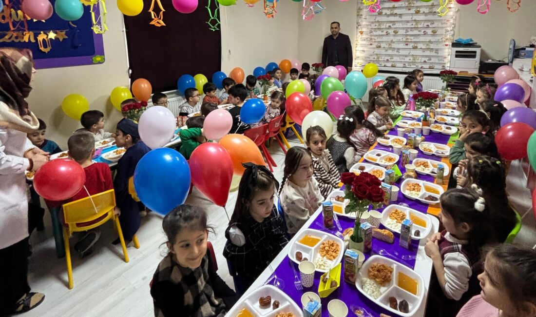 Yerköy Müftülüğüne bağlı Gültepe 4-6 Yaş Kur’an Kursu’nda Ramazan ayının