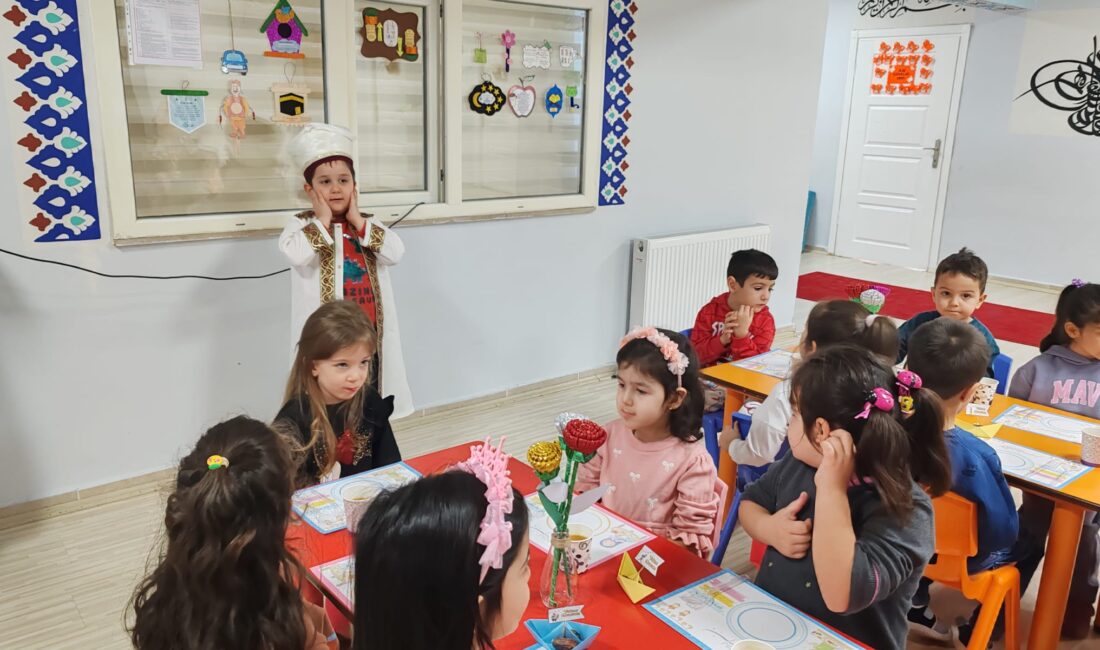 Yerköy Müftülüğüne bağlı Bilal Şahin 4-6 Yaş Kur’an Kursu’nda Ramazan