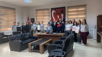 Yerköy’de öğrenciler tarafından yürütülen yenilikçi çalışmalar, İlçe Milli Eğitim Müdürlüğü’nde