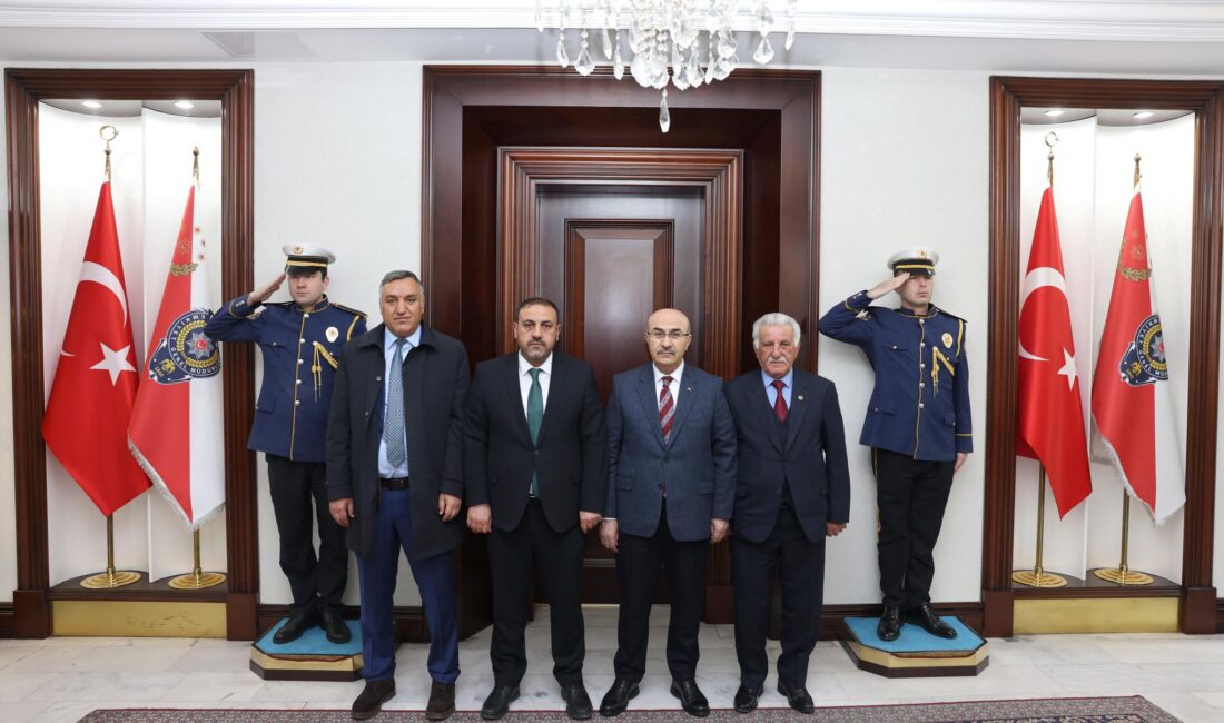 Çiçekdağı heyeti, Ankara’da gerçekleştirdiği önemli ziyaretle ilçenin güvenliği ve kamu