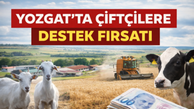 Yozgat’ta hayvancılıkla uğraşan yetiştiricileri ilgilendiren önemli bir duyuru yapıldı. 2025