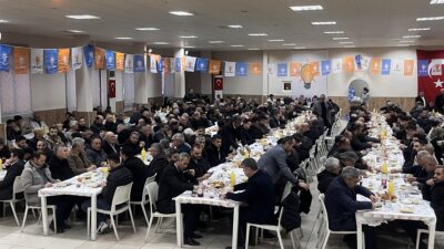 Yerköy’de AK Parti İlçe Teşkilatı tarafından düzenlenen “Birlik ve Beraberlik