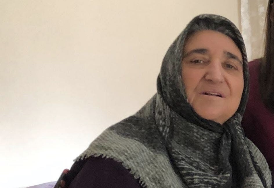 Köyün değerli büyüklerinden, merhum Süleyman Çelik’in eşi; Hayrullah ve Yusuf