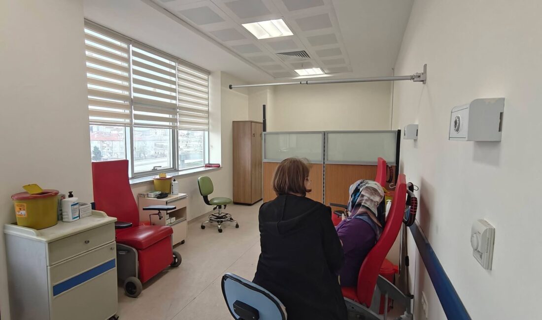 Yerköy Şehit Korgeneral Osman Erbaş Devlet Hastanesi’nde, hastaların işlemlerini daha