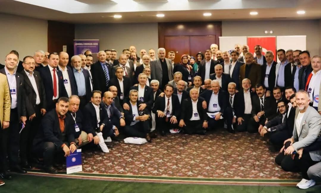 Memur-Sen Türkiye Buluşması kapsamında Ankara’da düzenlenen Diyanet-Sen Başkanlar Kurulu toplantısına