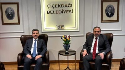 Türkiye İttifakı Partisi Genel Başkanı Ferhat Yılmaz, Hasan Hakanoğlu’nu makamında