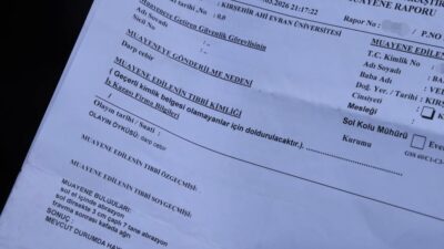 Kırşehir’in Özbağ Belde Belediye Başkanı İsmail Çanakçı’nın bir şizofreni hastasını