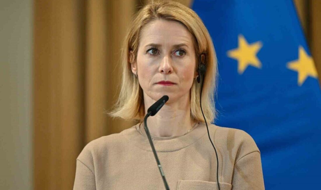 AB Dış İlişkiler ve Güvenlik Politikaları Yüksek Temsilcisi Kaja Kallas,