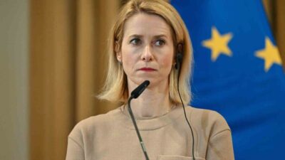 AB Dış İlişkiler ve Güvenlik Politikaları Yüksek Temsilcisi Kaja Kallas,