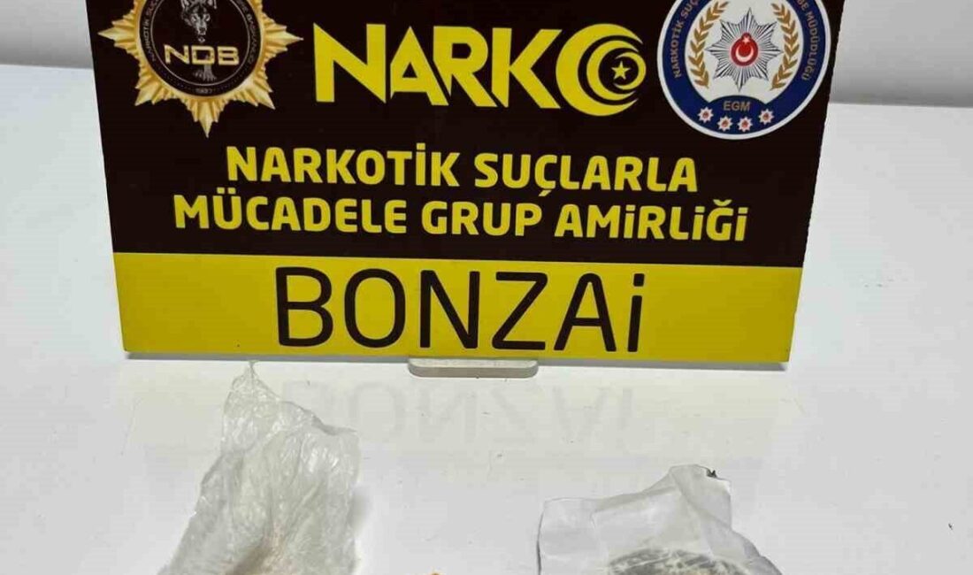 Konya’nın Akşehir ilçesinde polis ekipleri tarafından yürütülen uyuşturucu operasyonunda 1