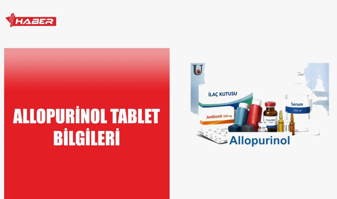 Allopurinol, ürik asit düşürücü bir ilaçtır. Kullanım alanları, yan etkileri