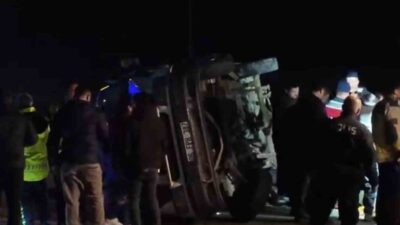 Ankara’nın Polatlı ilçesinde meydana gelen trafik kazasında 2 kişi hayatını