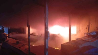 Hatay’ın Antakya ilçesine bağlı Haraparası Mahallesi’nde bir iş yeri, henüz