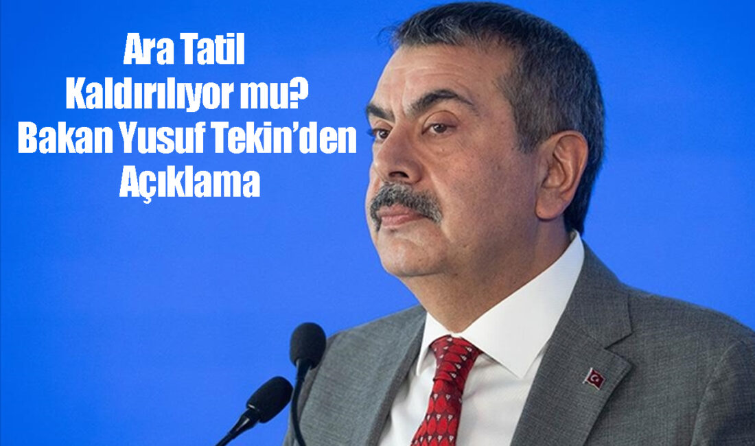 Ara tatilin kaldırılacağı iddiaları son günlerde öğrenciler, veliler ve öğretmenler