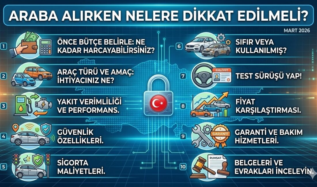 Yeni bir araba mı alıyorsunuz? İkinci el ve sıfır araba