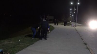 Samsun’un Bafra ilçesinde gece saatlerinde, psikolojik sorunları ve alkol aldığı