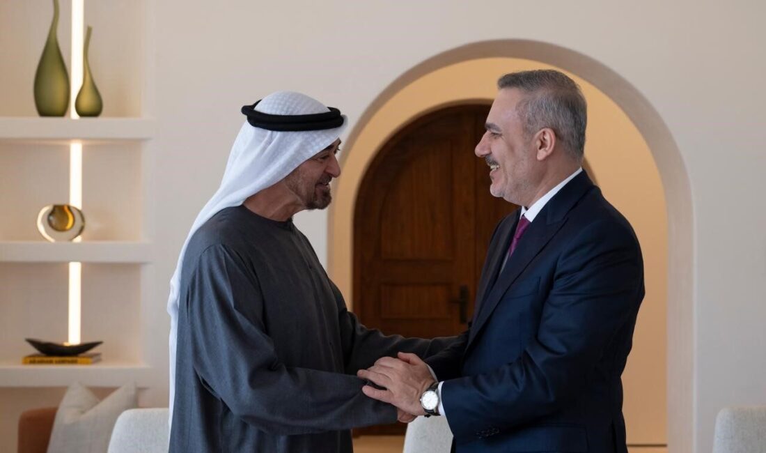 Türkiye Dışişleri Bakanı Hakan Fidan, resmi ziyaret amacıyla gittiği Birleşik