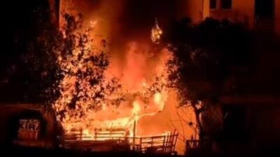 Adana’da, Pınar Mahallesi’nde bulunan bir barakada çıkan yangın, kısa sürede