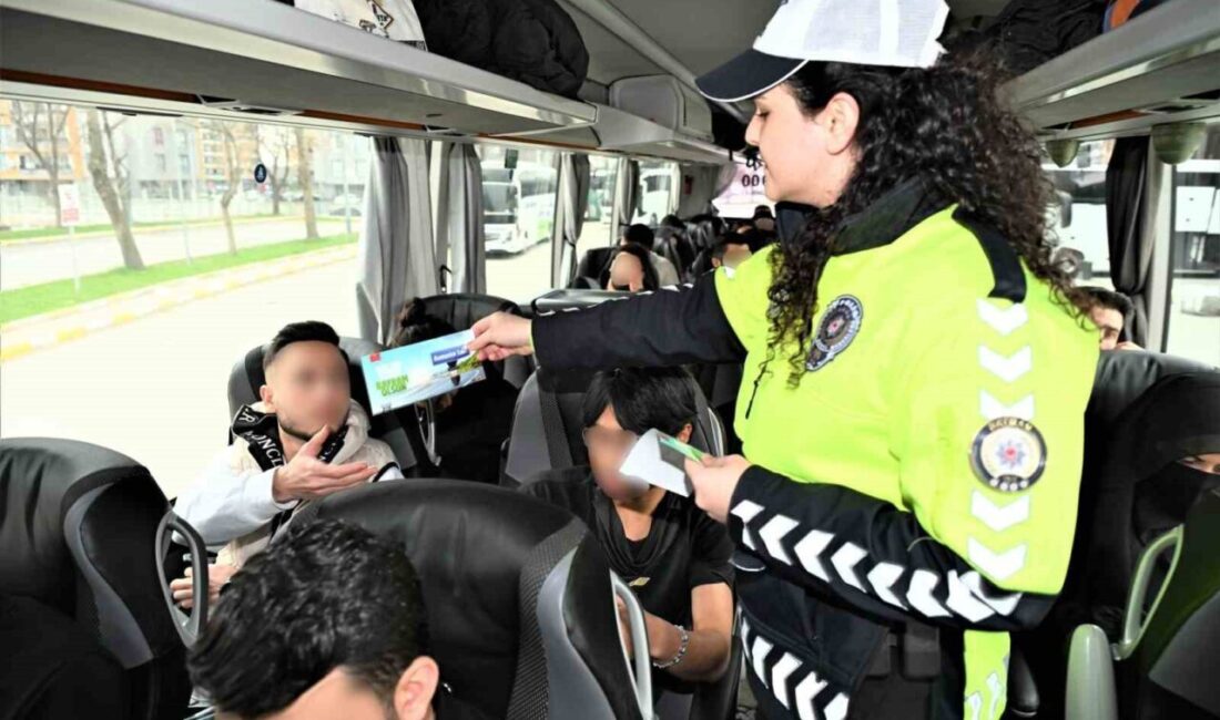 Batman’da Ramazan Bayramı öncesinde trafik kazalarını azaltmak amacıyla gerçekleştirilen çalışmalar