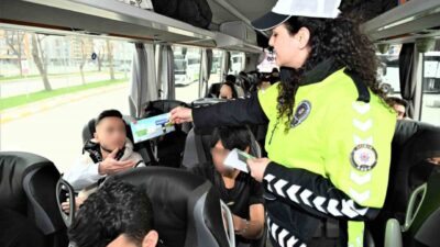 Batman’da Ramazan Bayramı öncesinde trafik kazalarını azaltmak amacıyla gerçekleştirilen çalışmalar