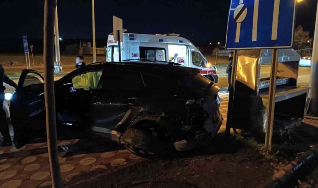 Batman’da meydana gelen trafik kazasında, iki aracın kafa kafaya çarpışması