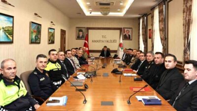 Amasya’da, Ramazan Bayramı tatili sürecinde trafik kazası riski taşıyan önemli