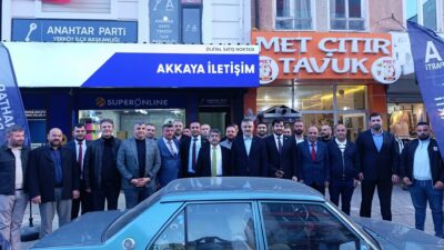 Anahtar Parti Yerköy İlçe Başkanı Alperen Gül, ilçe başkanları toplantısının