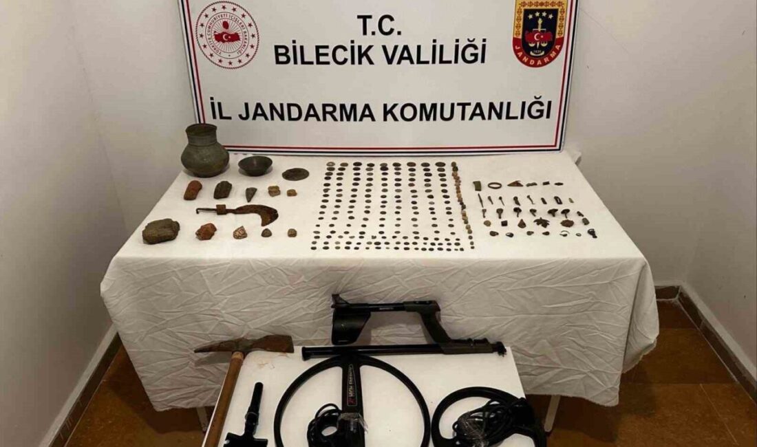 Bilecik’in Söğüt ilçesinde tarihi eser kaçakçılığıyla mücadele etmek amacıyla bir