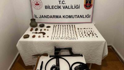 Bilecik’in Söğüt ilçesinde tarihi eser kaçakçılığıyla mücadele etmek amacıyla bir