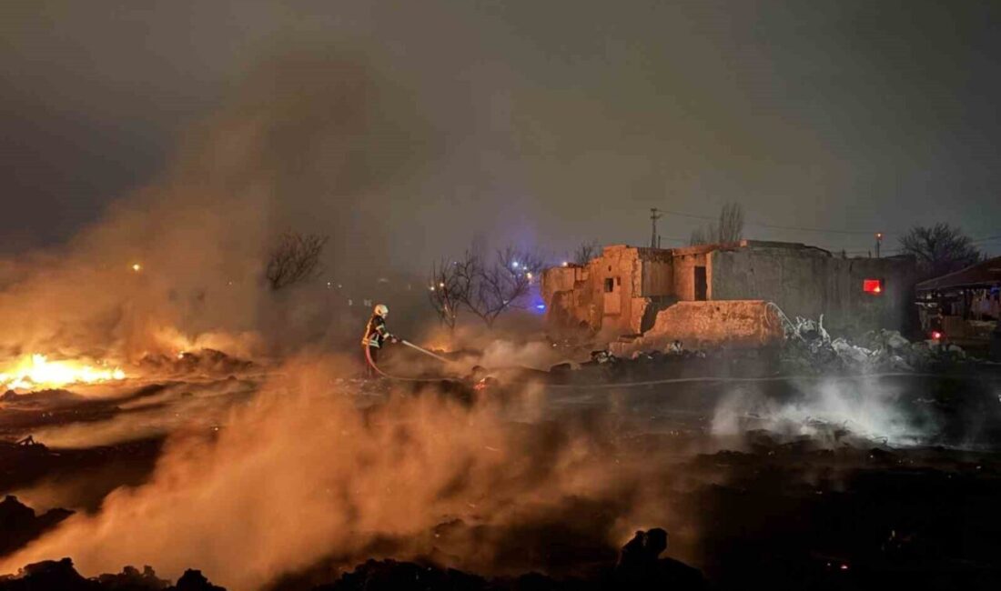 Kocasinan ilçesindeki boş arazide çıkan yangın, hızlı bir şekilde söndürülerek