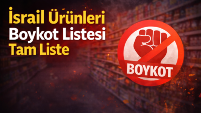 Son dönemde İsrail ürünleri, İsrail malları boykot listesi, boykot ürünler