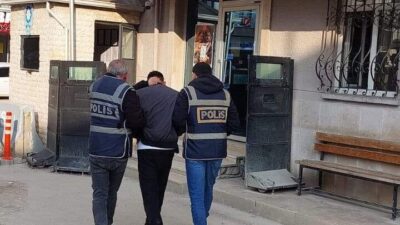 Mustafakemalpaşa ilçesinde, 10 yıl kesinleşmiş hapis cezası bulunan bir şüpheli