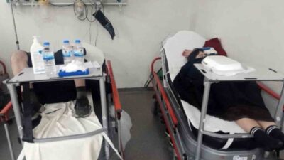 Nilüfer ilçesinde meydana gelen maddi hasarlı trafik kazasının ardından taraflar