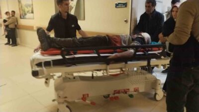 Bursa’nın İnegöl ilçesinde meydana gelen trafik kazasında, kontrolü kaybeden bir