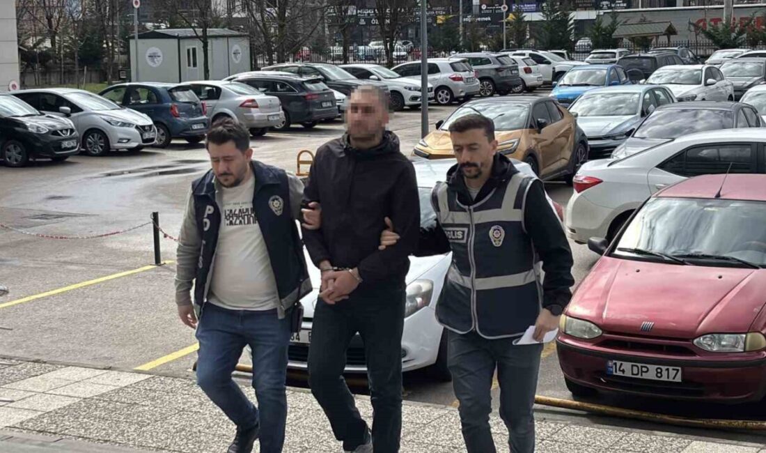 Bolu’da, 30 yaşındaki A.G. isimli şüpheli, Köroğlu ve Sümer mahallelerinde