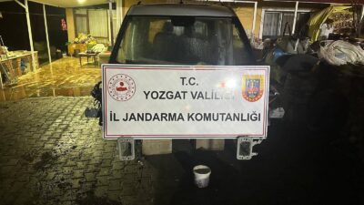 Yozgat Cumhuriyet Başsavcılığı koordinesinde yürütülen soruşturma kapsamında, çalıntı araçlara yönelik