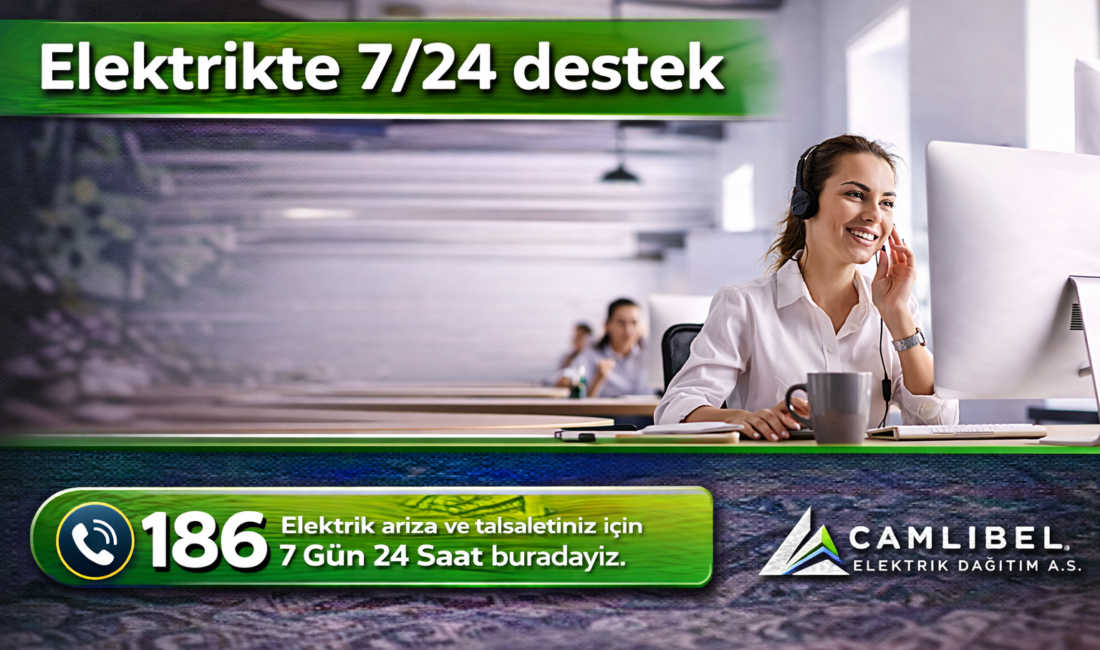 Çamlıbel Elektrik Dağıtım A.Ş. (ÇEDAŞ), vatandaşların elektrik dağıtımına ilişkin tüm