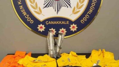Çanakkale’de düzenlenen göçmen kaçakçılığı operasyonunda 3 organizatör tutuklandı ve 23