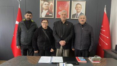 CHP Yozgat İl Başkanı Abdullah Yaşar, Yerköy’e bağlı Elmahacılı Köyü’nün