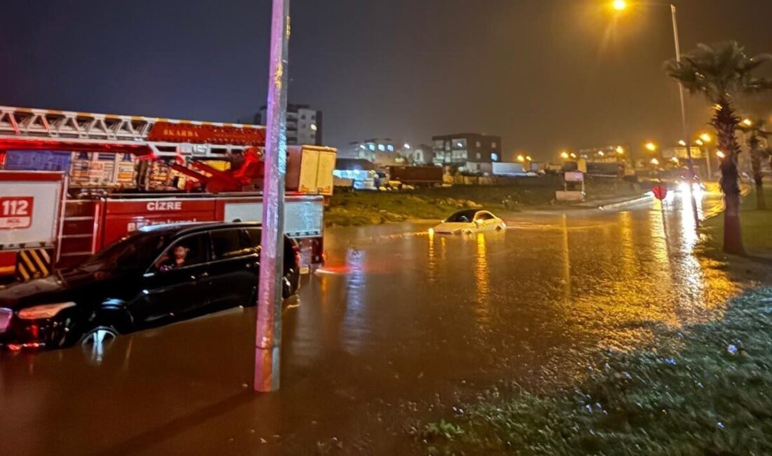 Şırnak’ın Cizre ilçesinde gece saatlerinde beklenmedik bir şekilde başlayan şiddetli