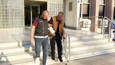 Aydın’ın Efeler ilçesinde bir bahçeye gömülü poşette bulunan yüklü miktardaki