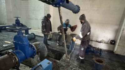 Çorum Belediyesi, içme suyu altyapısını güçlendirmek için Eskice Pompa İstasyonu’nda